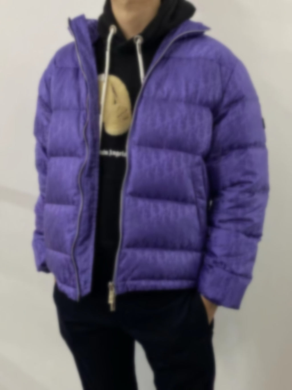 Falection CD Oblique Monogram Puffer Jacket
