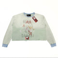 falection 26fw paly MSTR ME TONAL LS TEE Vintage textured jersey fabric Heavy vintage wash process sun faded detailing