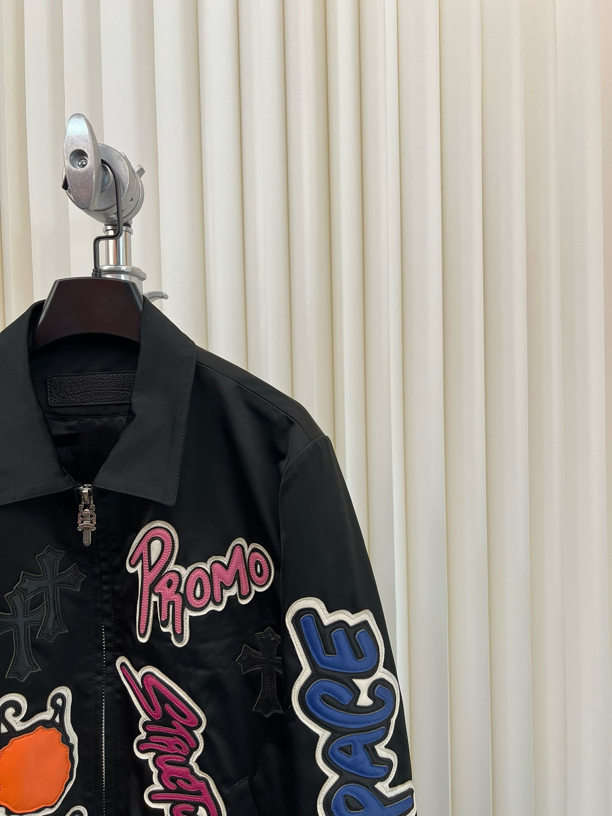 Falction Matty Boy Sex Records Patch Work Jacket