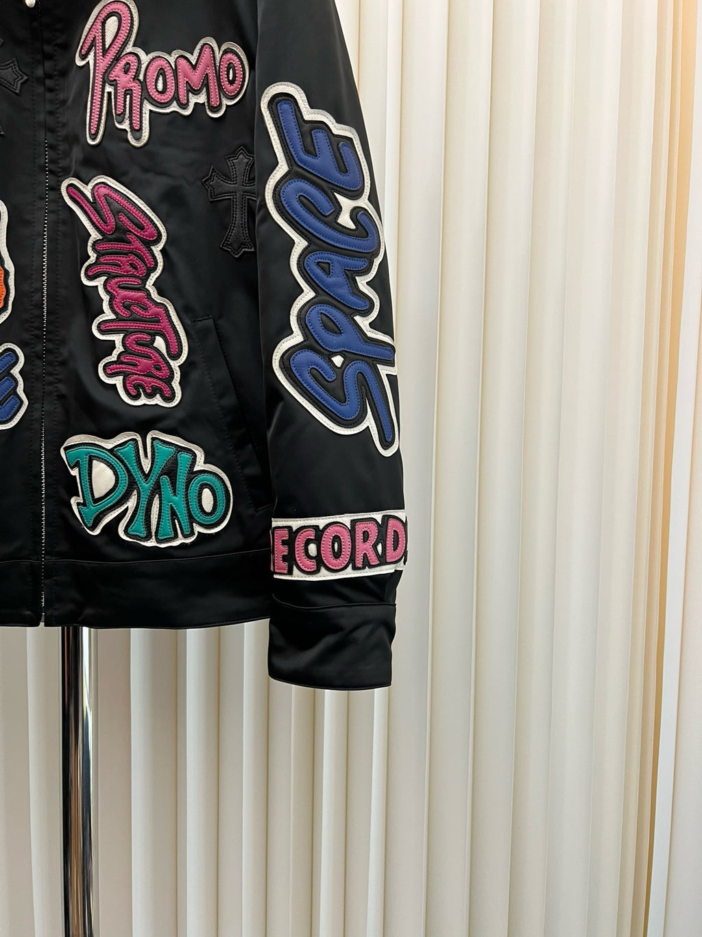 Falction Matty Boy Sex Records Patch Work Jacket