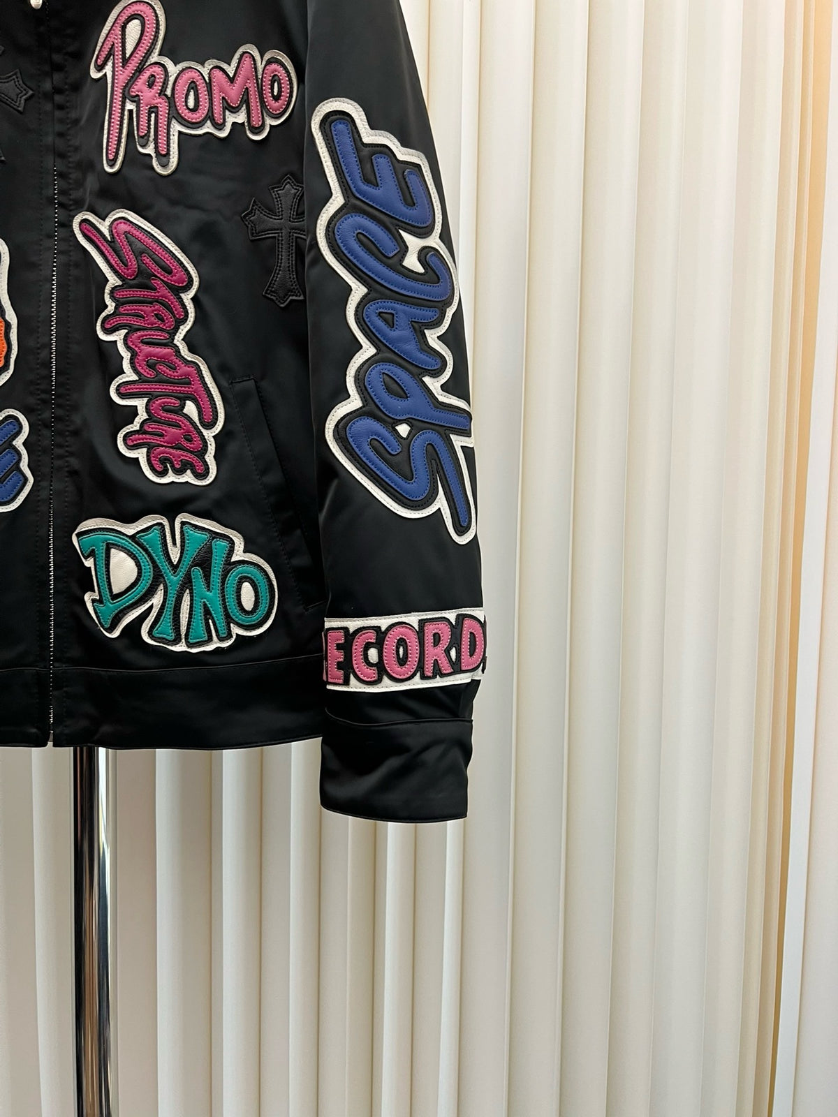 Falction Matty Boy Sex Records Patch Work Jacket