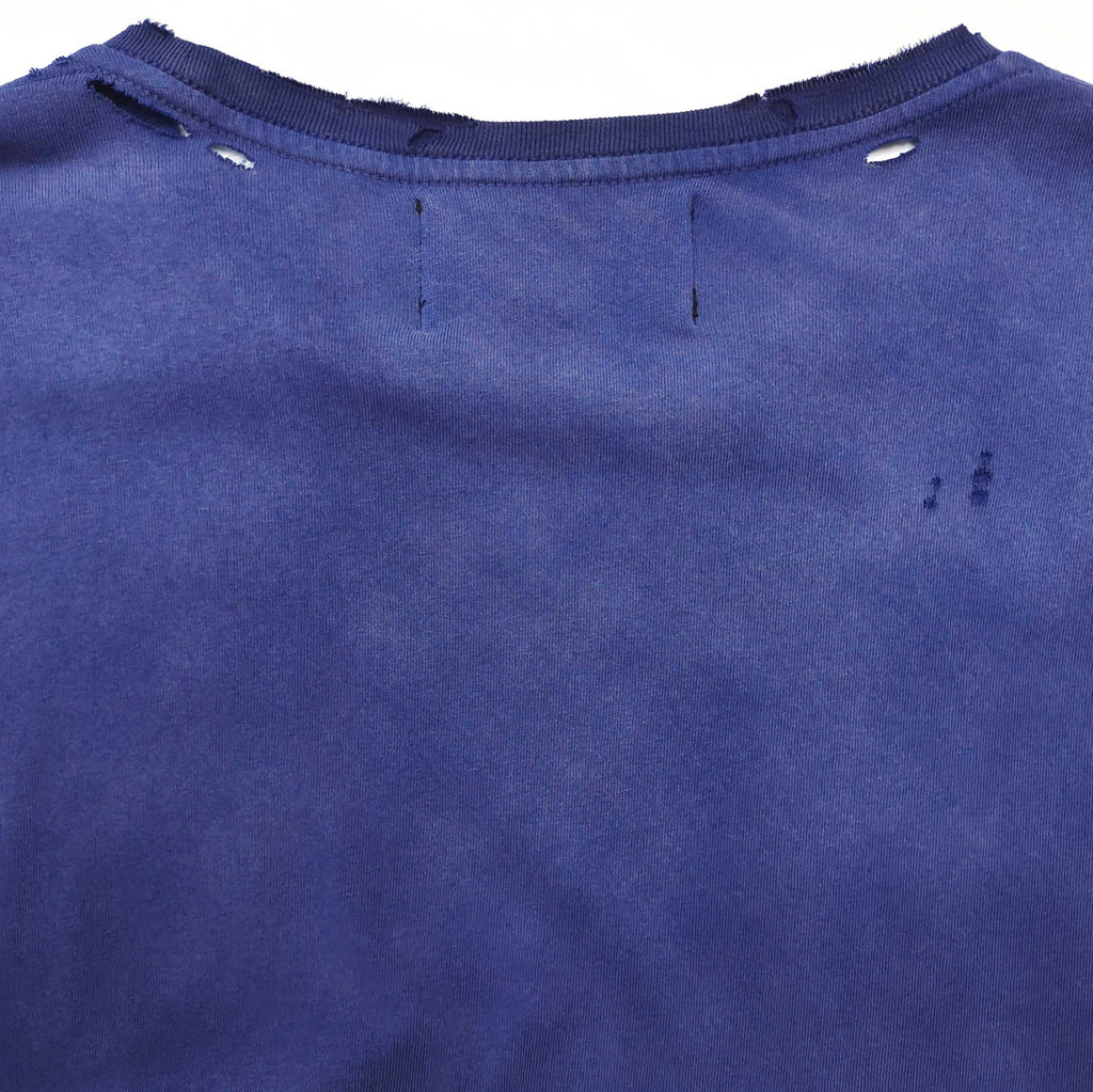 falection paly Men's Grey Core Logo T-Shirt Cotton with sun-faded wash and thoughtfully distressed