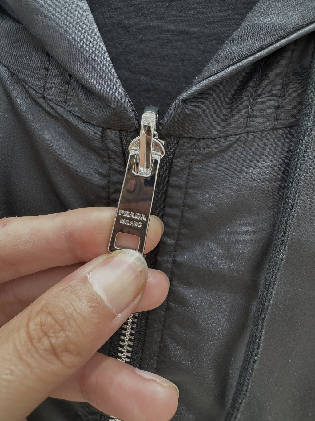 Falection Prada Reversible Jacket Black