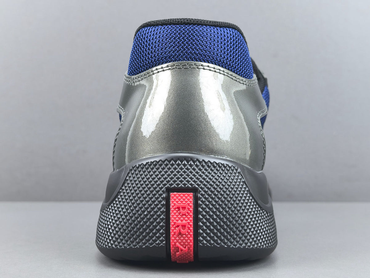 Falection FW26 America's Cup Metallic Leather and Bike Fabric Sneaker