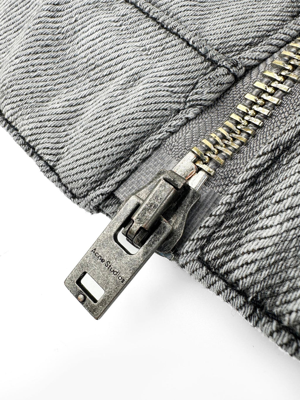 Falection FW26 Faded Denim Bomber Jacket