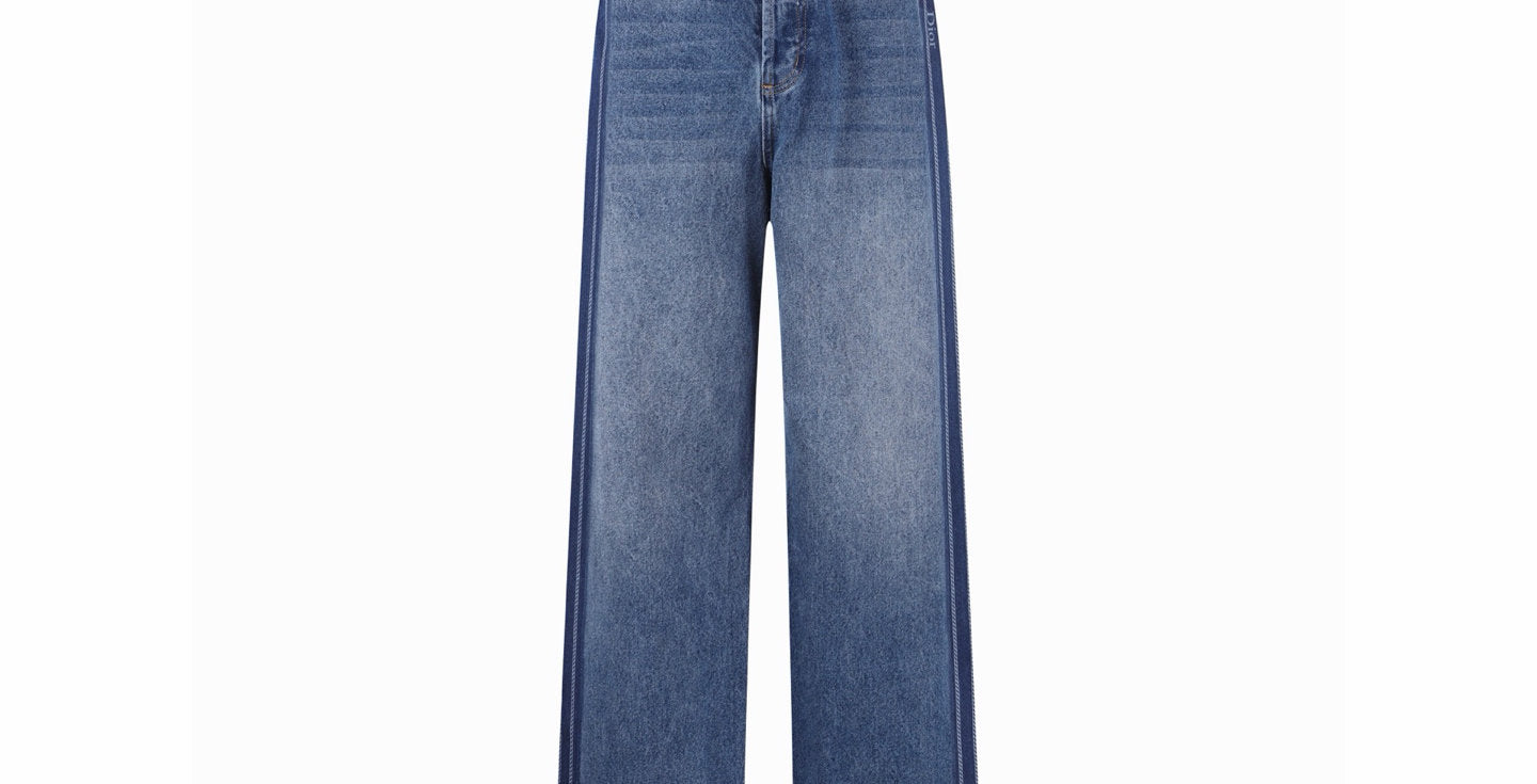 CD SS26 Logo Stripe Jeans