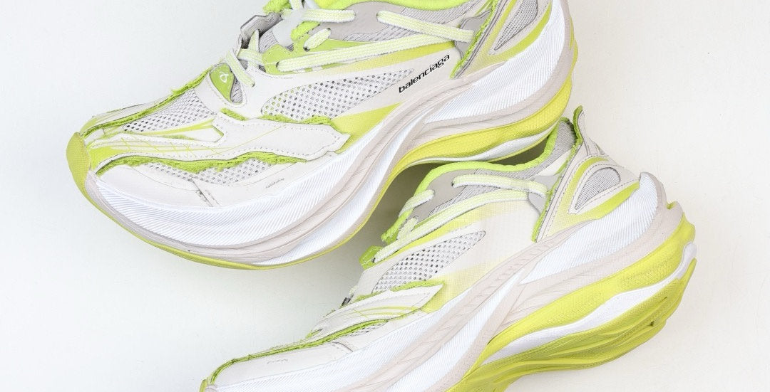 Falection BA SS26 Jet Sneaker in Eggshell Lime