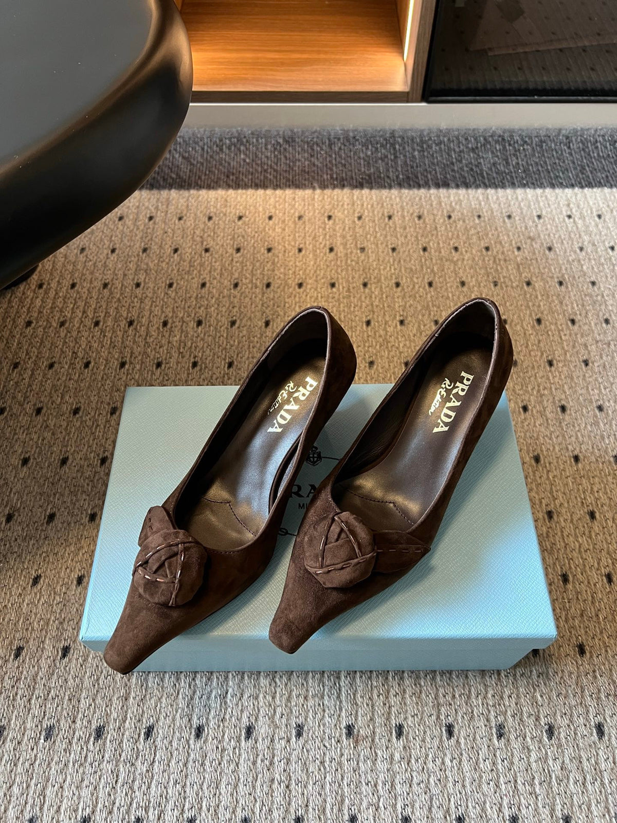Falection FW26 Suede Pumps in 3 Colors