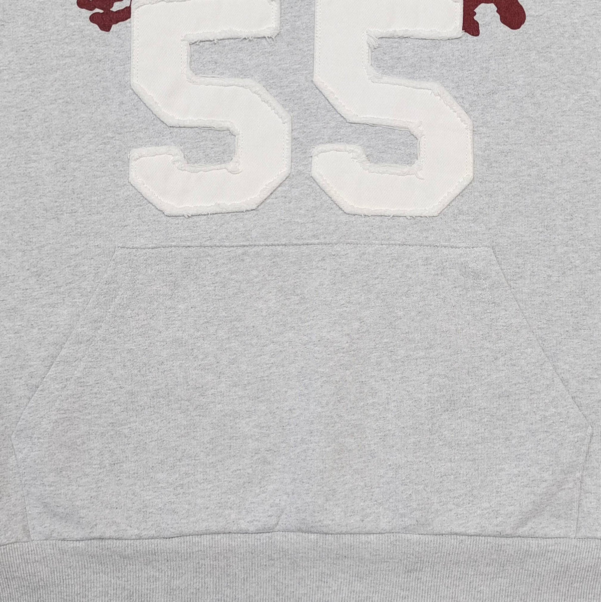Falection Sp5der FW26 University Hoodie in Heather Gray