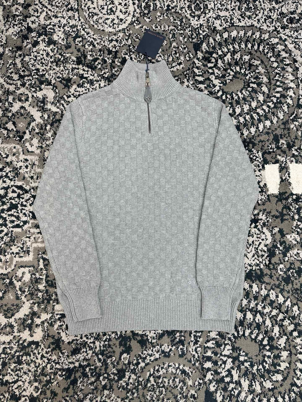 Falection FW26 Wool Cashmere Half Zip Pullover