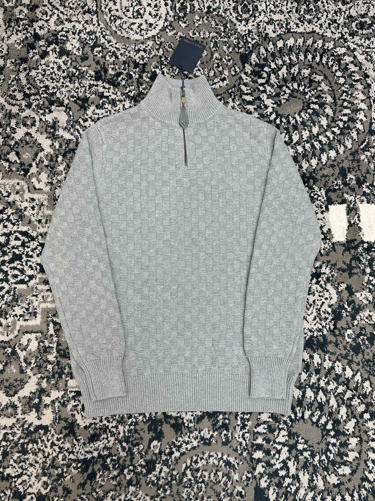 Falection FW26 Wool Cashmere Half Zip Pullover