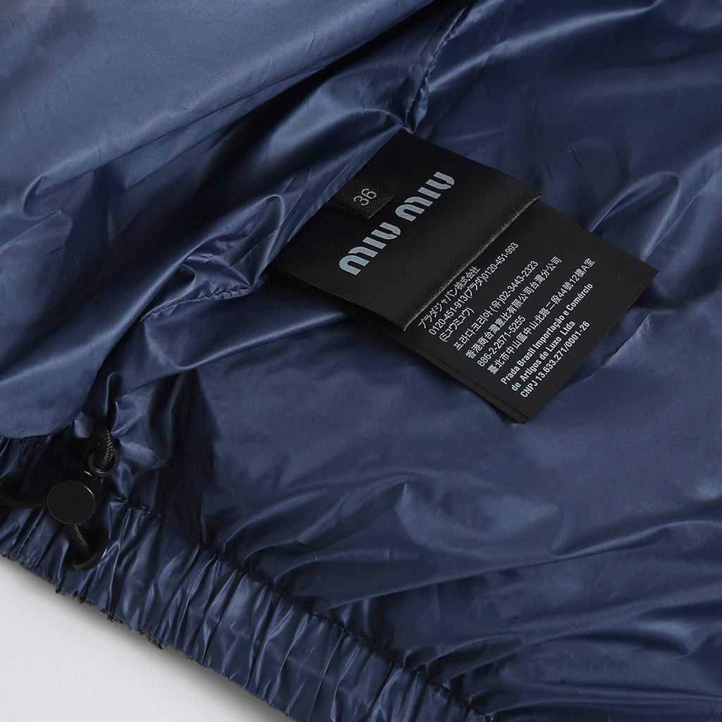Falection FW26 Steel Gray Light Ponge Down Hoodie Jacket
