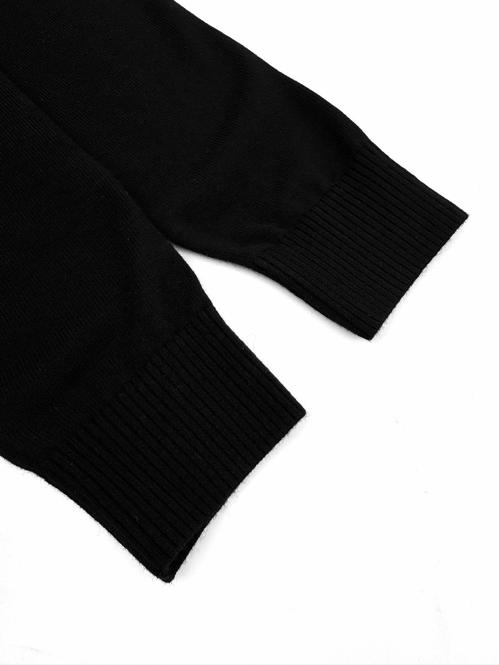 Falection FW26 Logo Patch Zip Pocket Sweater
