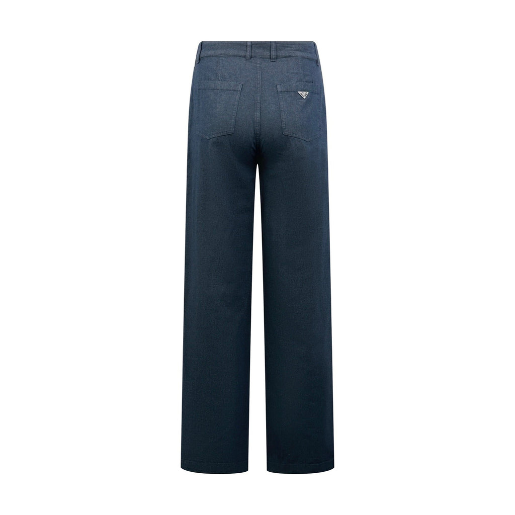 Falection FW26 Navy Chambray Pants