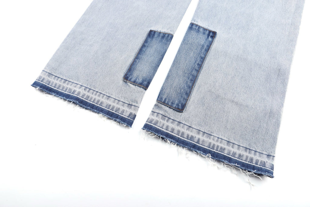 Falection FW26 Signature Patchwork Denim Pants