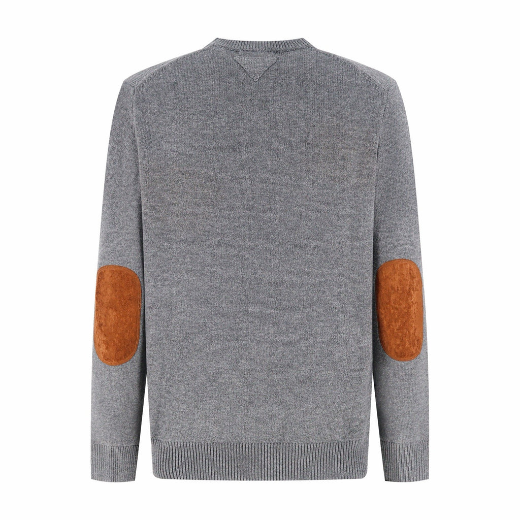 Falection FW26 Suede and Wool Cardigan