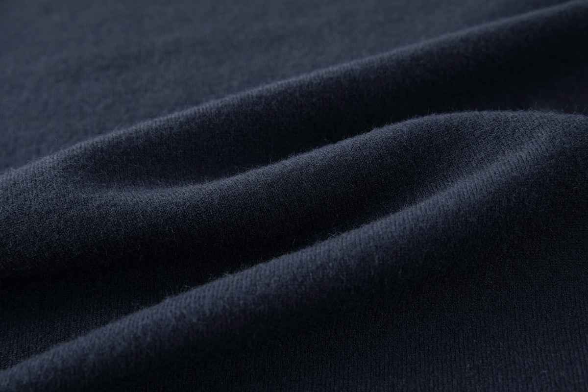 Falection FW26 Layered Sleeve Logo Embroidered Sweater