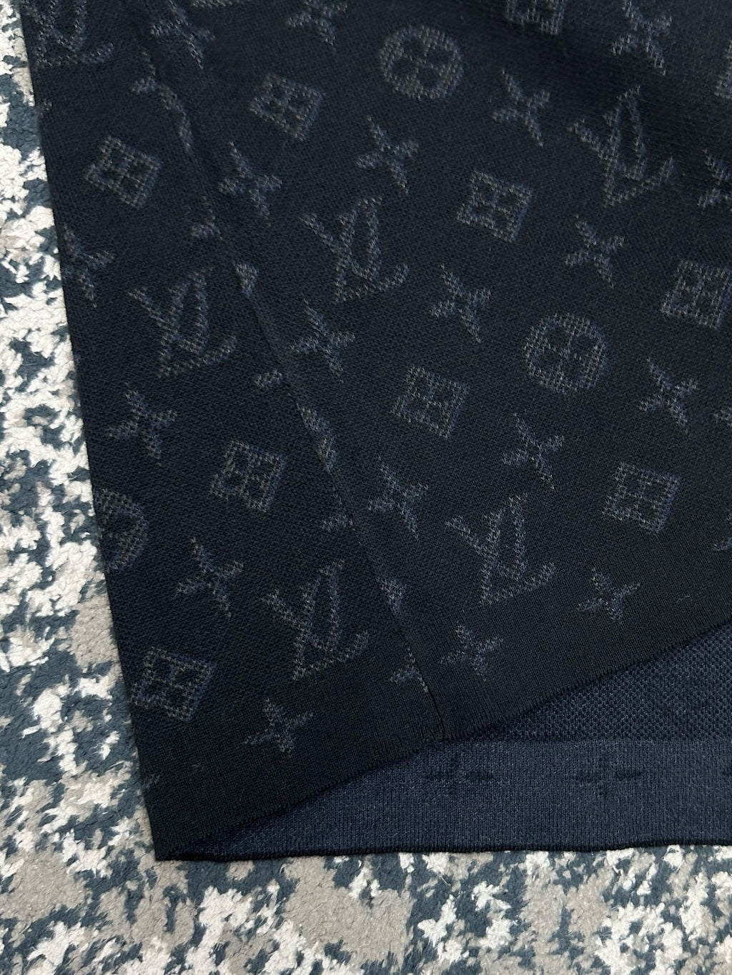 Falection FW26 Monogram Jacquard Short Sleeved Crewneck