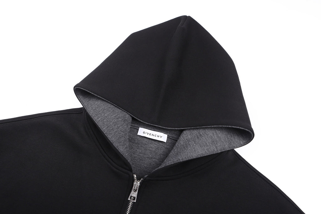 Falection FW26 Zip Up Logo Patch Hoodie