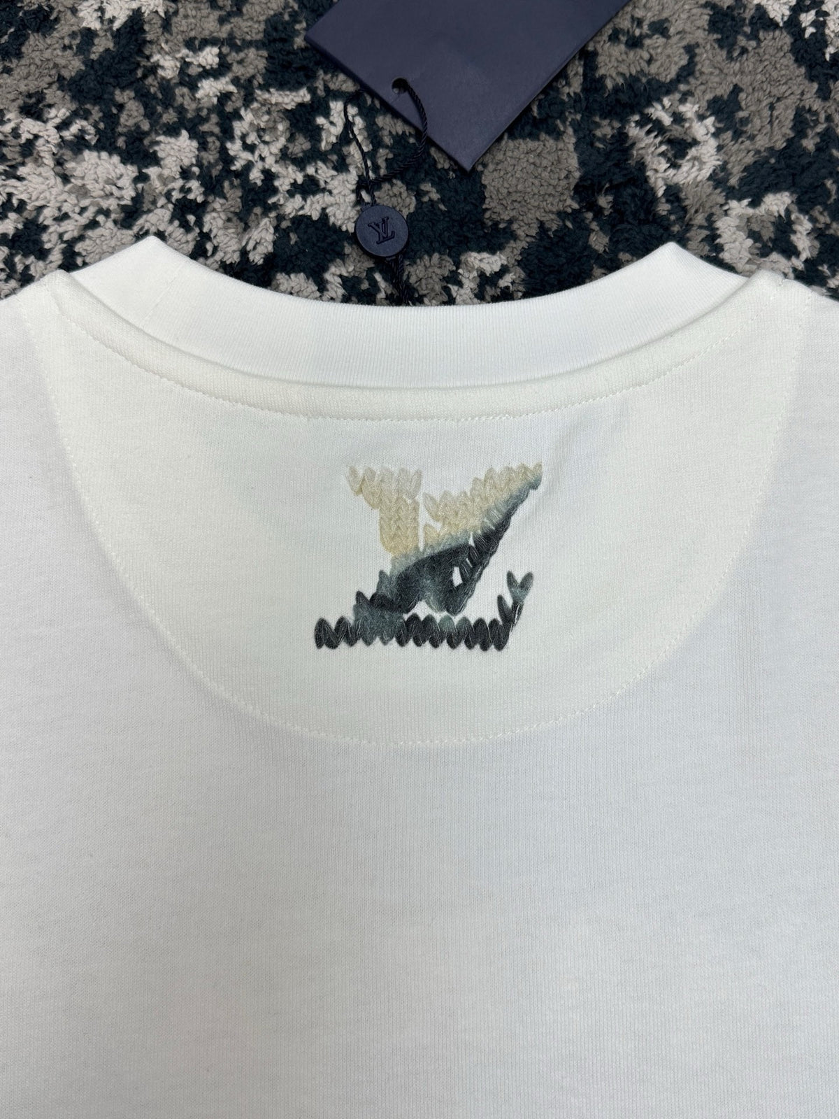 Falection FW26 Embroidered Signature T-Shirt