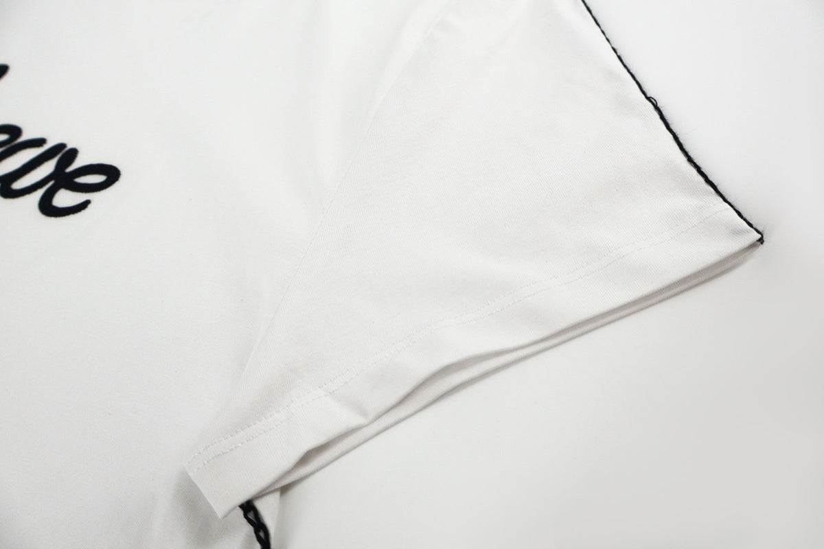 Falection FW26 Embroidered Cotton Jersey Tee