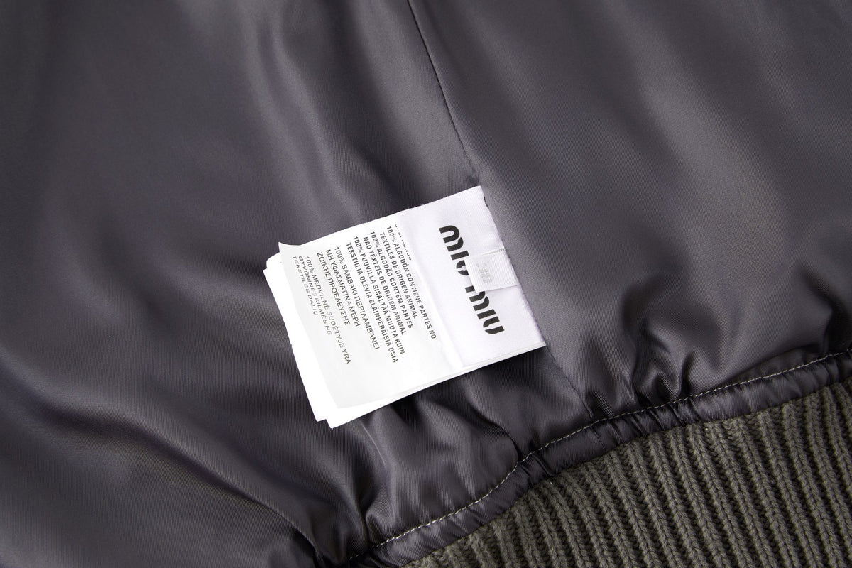 Falection FW26 Steel Gray old Twill Blouson Jacket