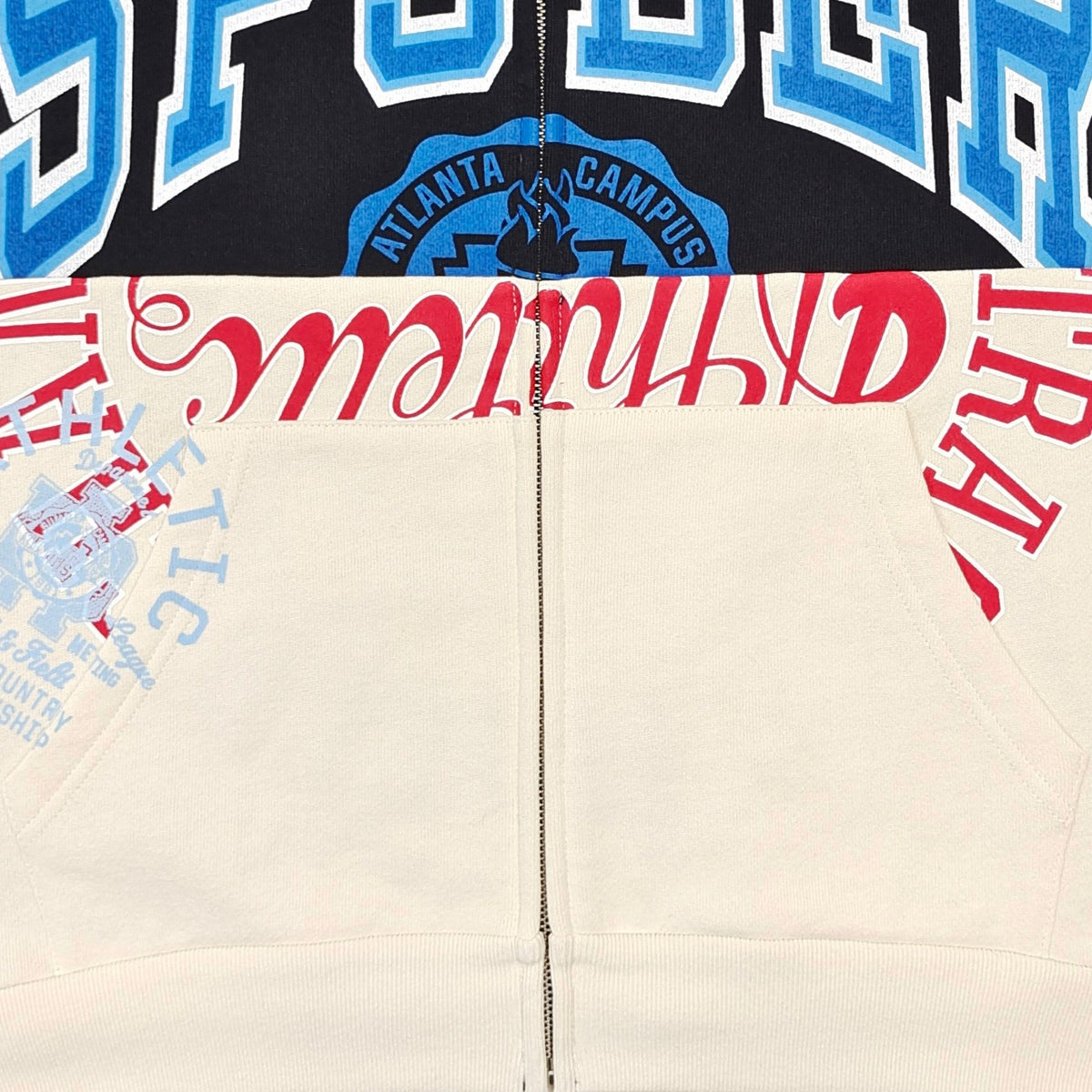Falection Sp5der FW26 Campers Field Zip Hoodie in 2 Colors