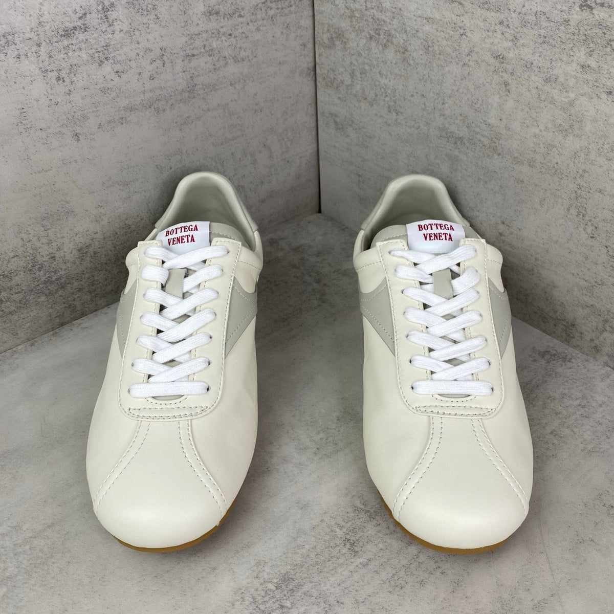 Falection FW26 Shot Sneaker in Alabaster and Silica Gray