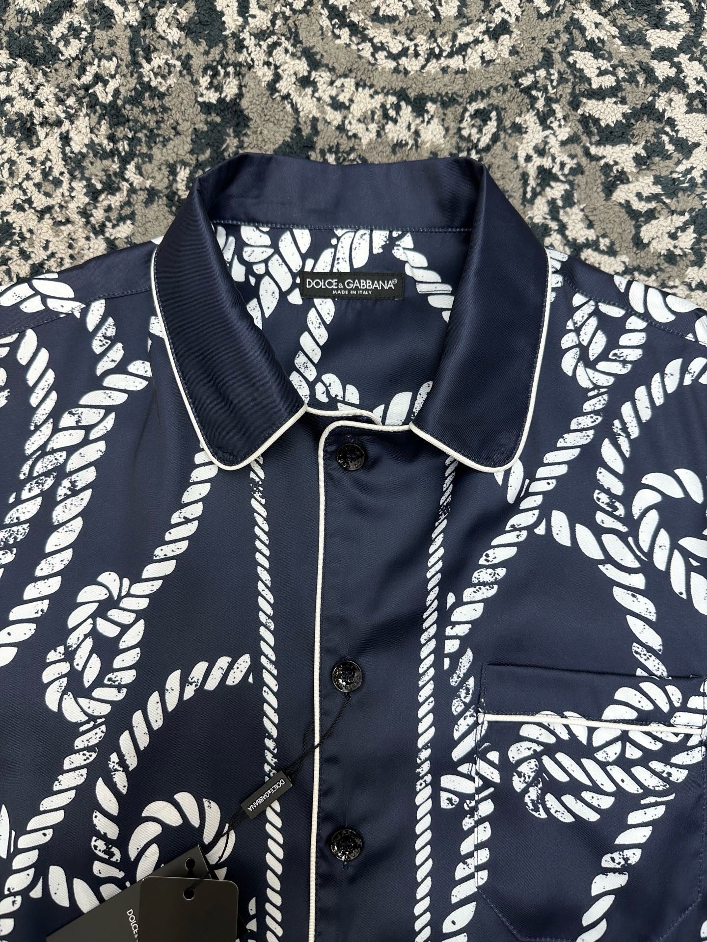 Falection FW26 Oblique Denim Overshirt