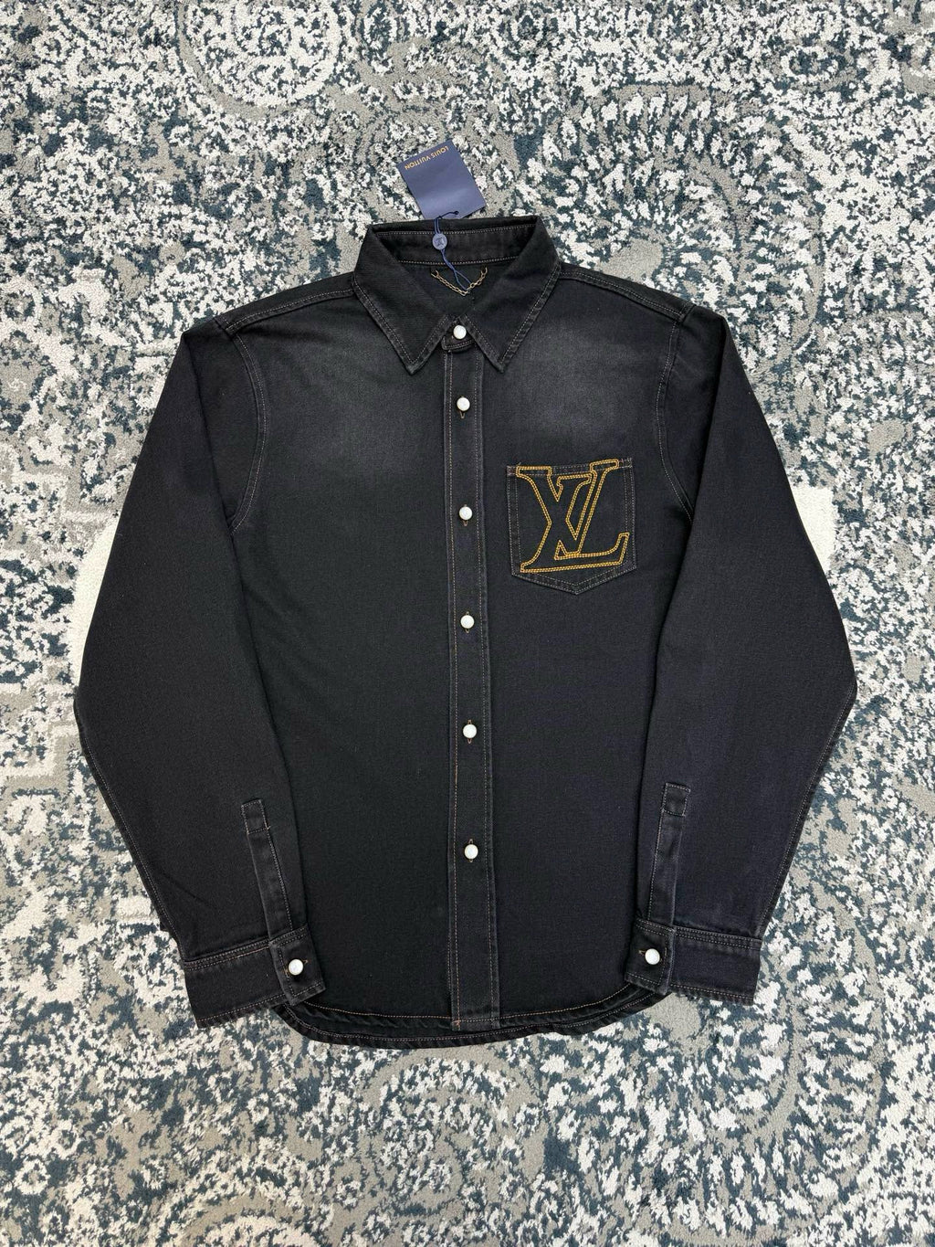 Falection FW26 Long-Sleeved Denim Shirt