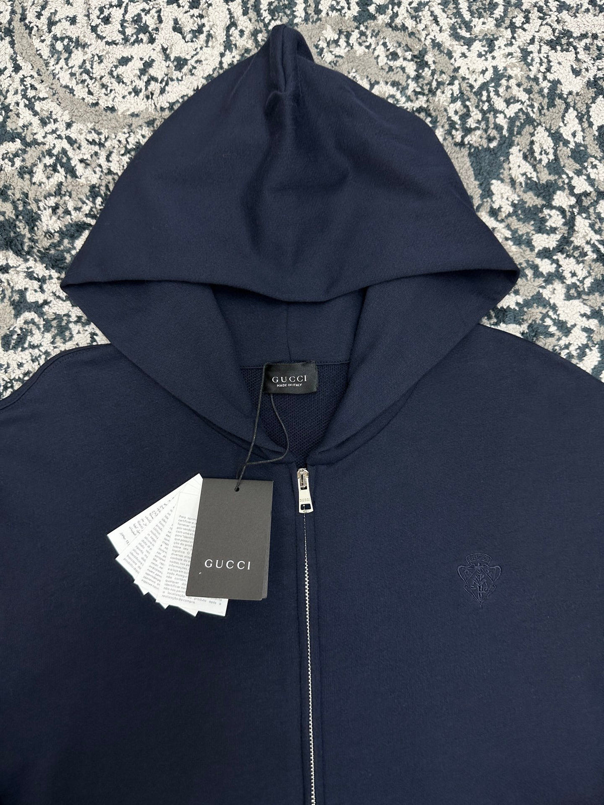 Falection FW26 Embroidered Zip Hoodie