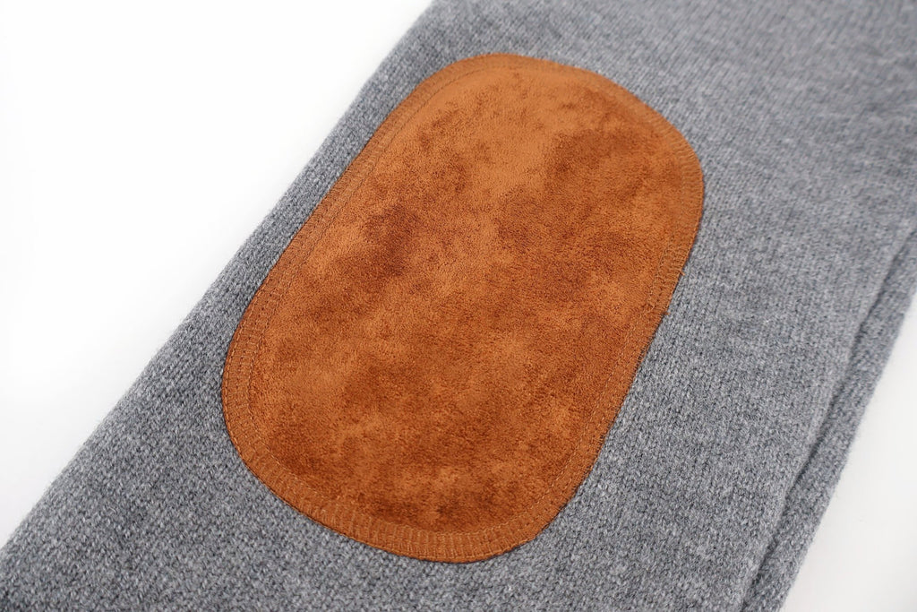 Falection FW26 Suede and Wool Cardigan
