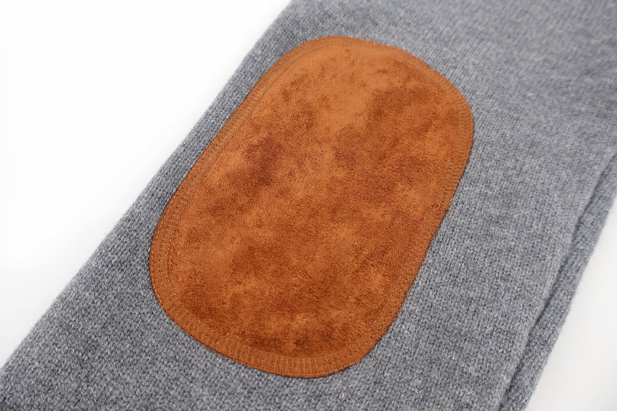 Falection FW26 Suede and Wool Cardigan