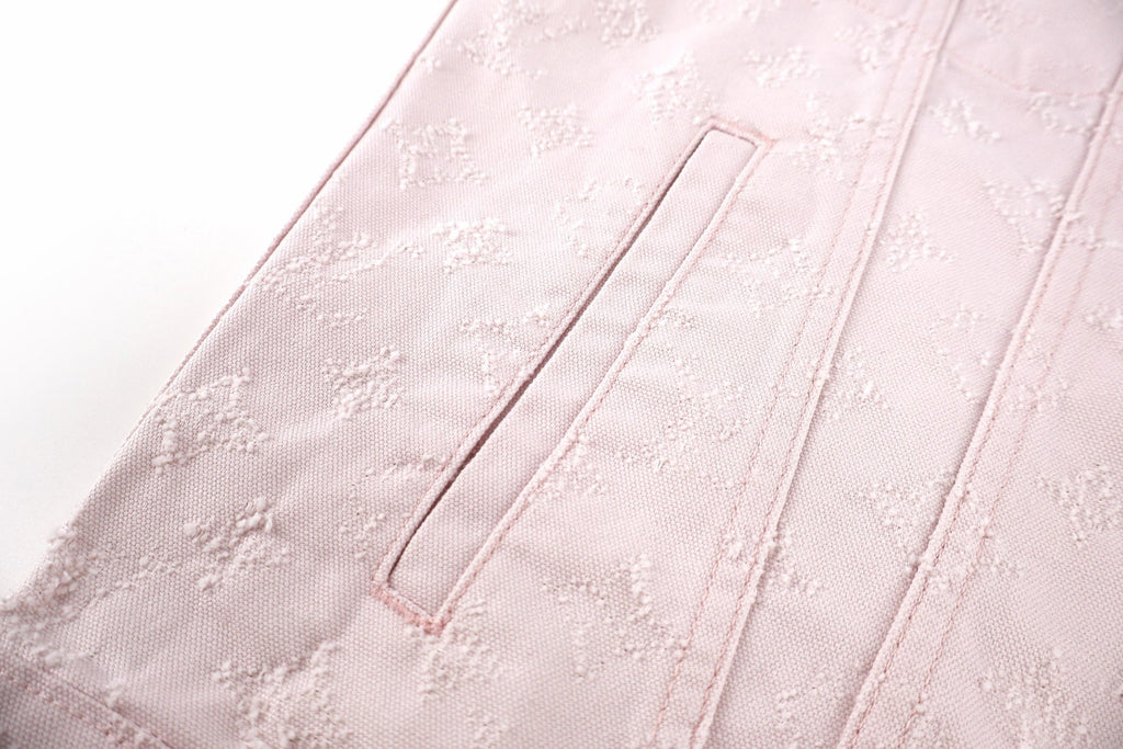 Falection FW26 Monogram Needle Punched Trucker Jacket