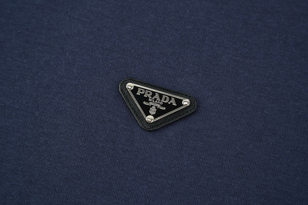 Falection FW26 Technical Cotton Sweatshirt in Navy