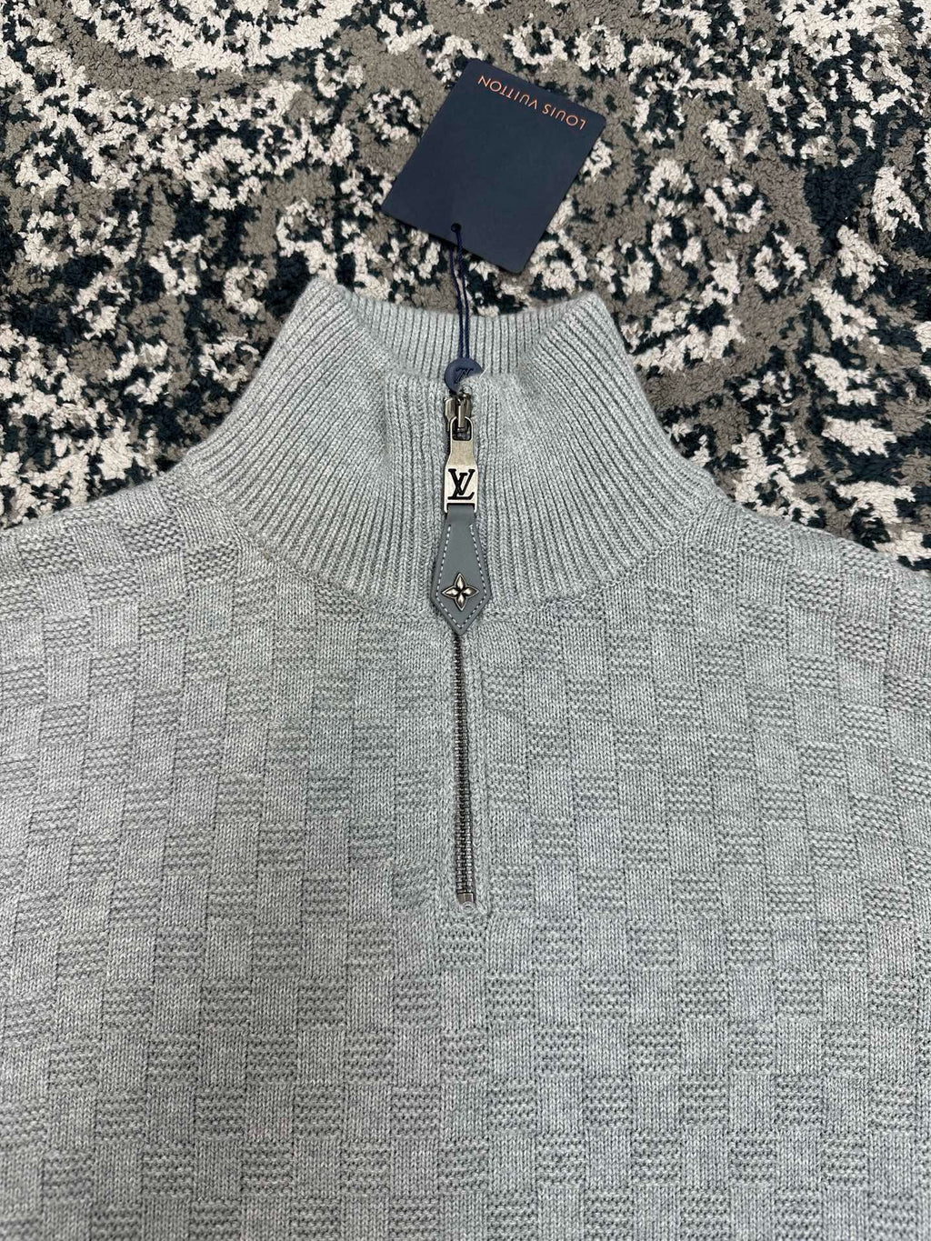 Falection FW26 Wool Cashmere Half Zip Pullover