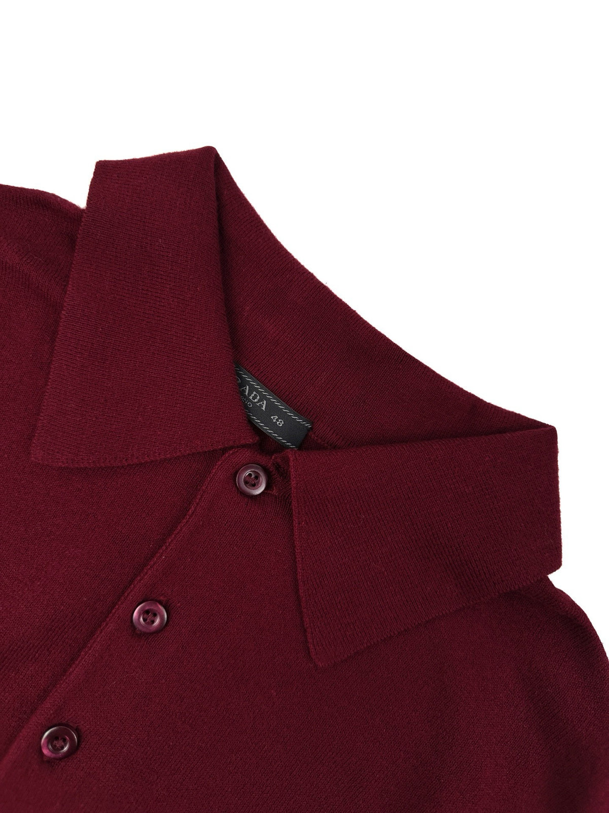 Falection FW26 Wool and Silk Polo Sweater in 4 Colors