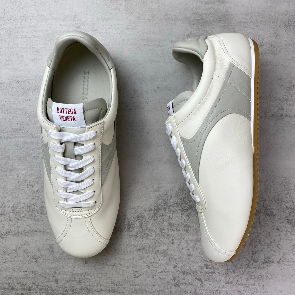 Falection FW26 Shot Sneaker in Alabaster and Silica Gray