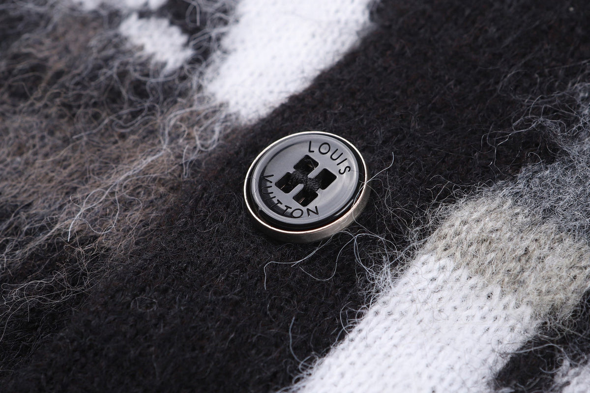 Falection FW26 Monogram Mohair Cardigan in 2 Colors