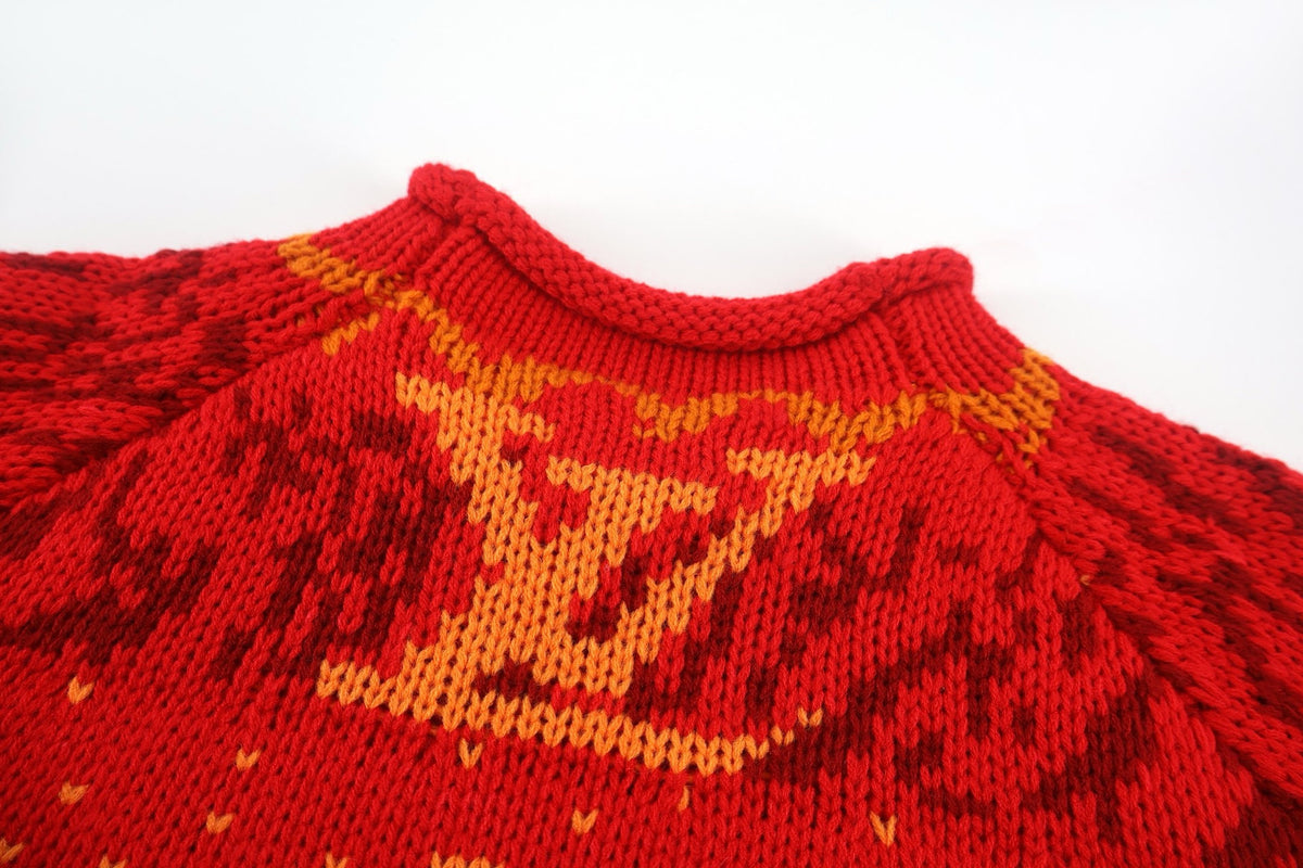 Falection FW26 Gradient Jacquard Pullover