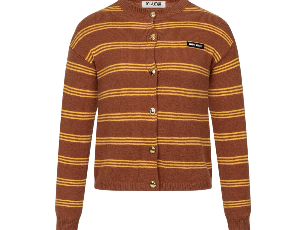 Falection FW26 Striped Cardigan in 2 Colors