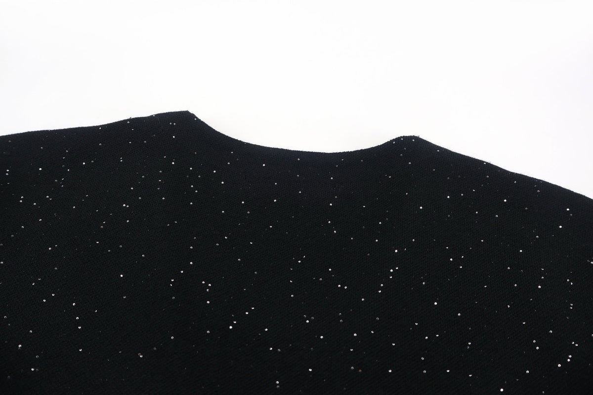 Falection FW26 Sequin Embellished Cardigan