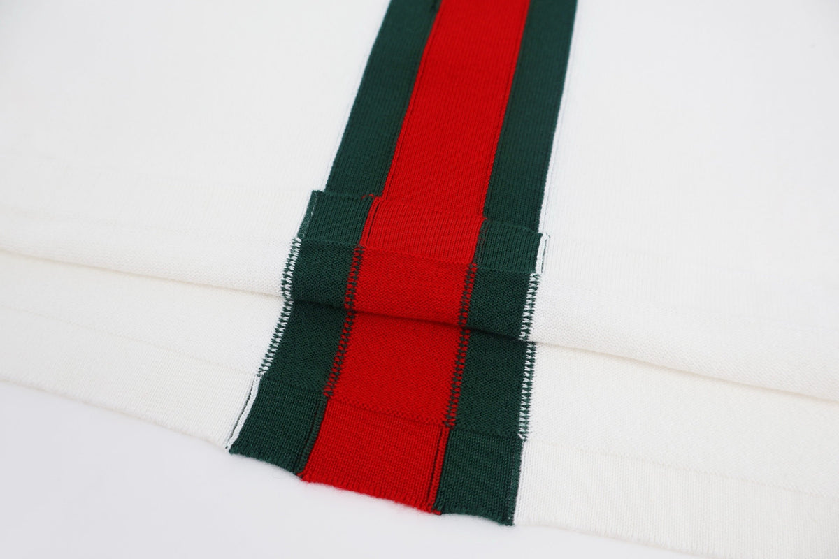 Falection FW26 Web Stripe Cotton Sweater in 2 Colors