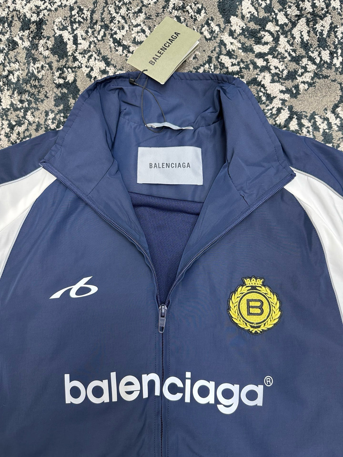 Falection FW26 Soccer Tracksuit Jacket in Blue