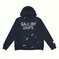 Falection Gallery Dept FW26 G Patch Logo Painted Hoodie