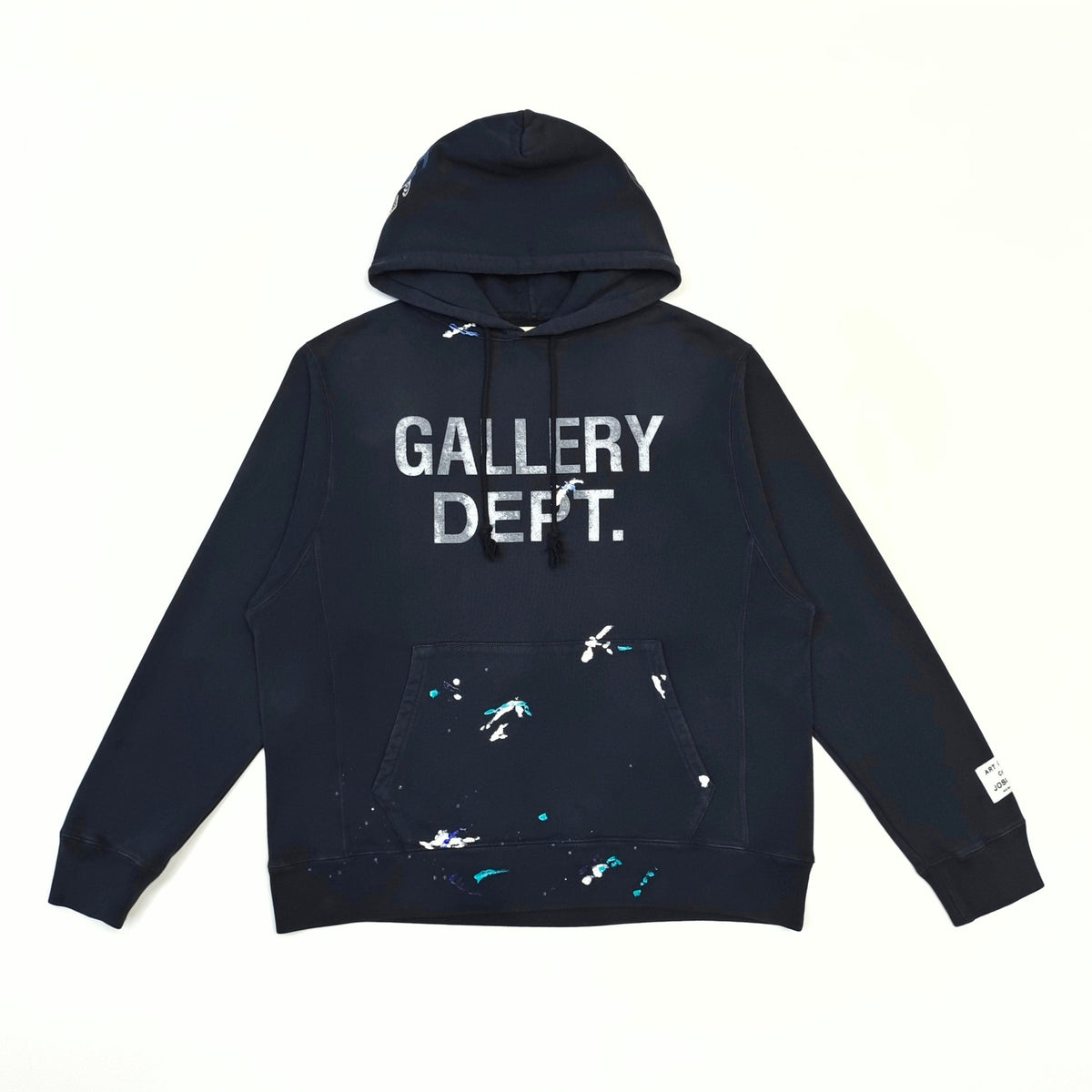 Falection Gallery Dept FW26 G Patch Logo Painted Hoodie