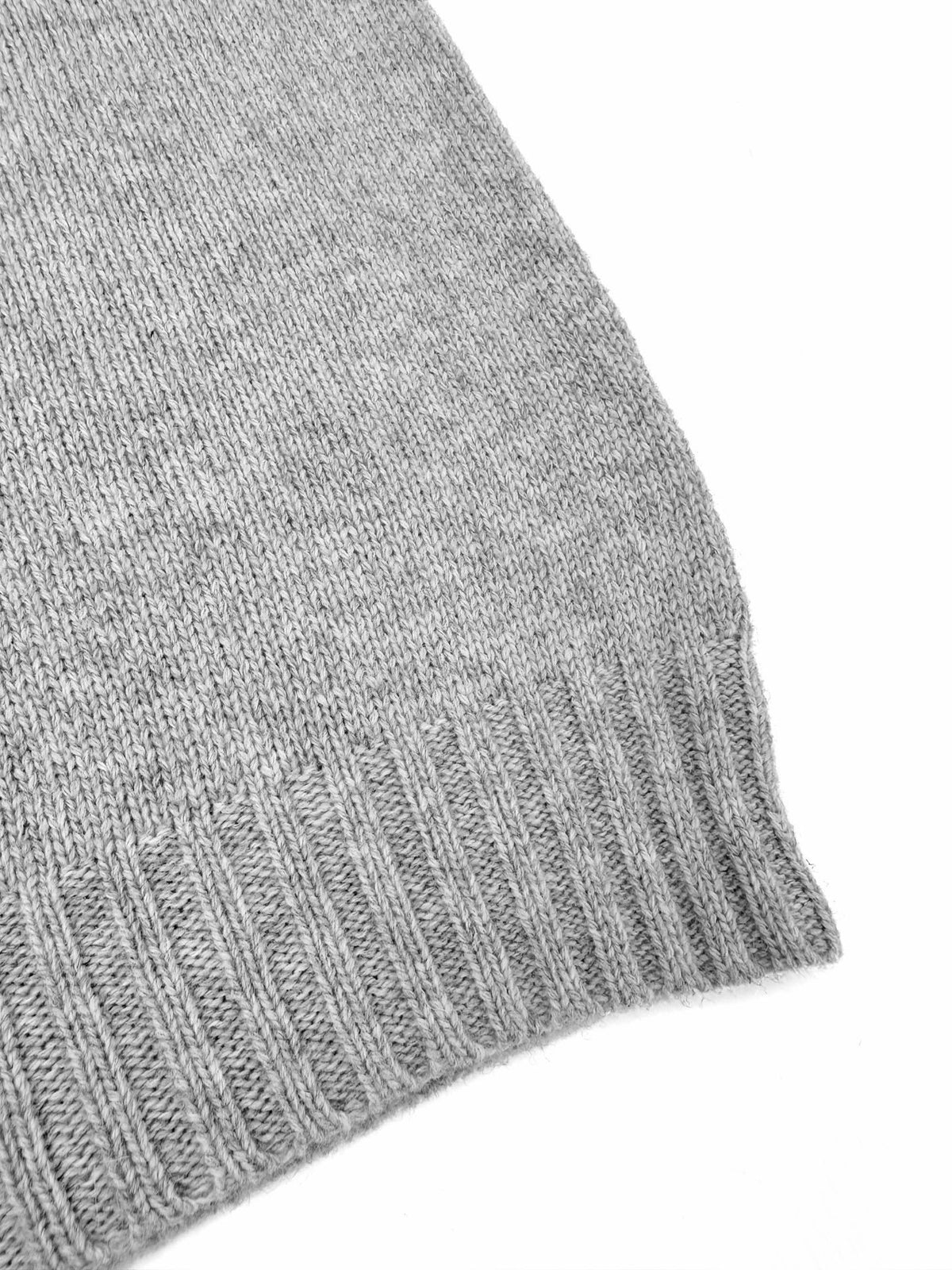 Falection MM FW26 Logo Print Knitted Sweatshirt