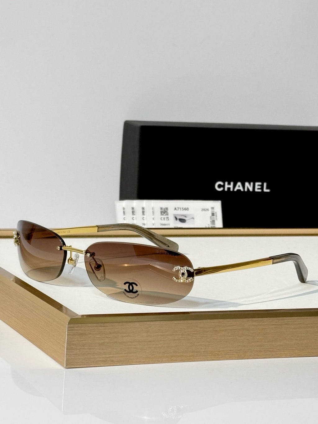 Falection FW26 Rimless Rectangle Sunglasses in 6 Colors