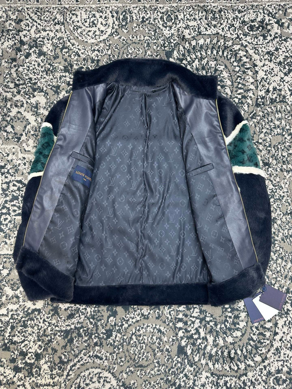 Falection FW26 Faux Fur Track Top
