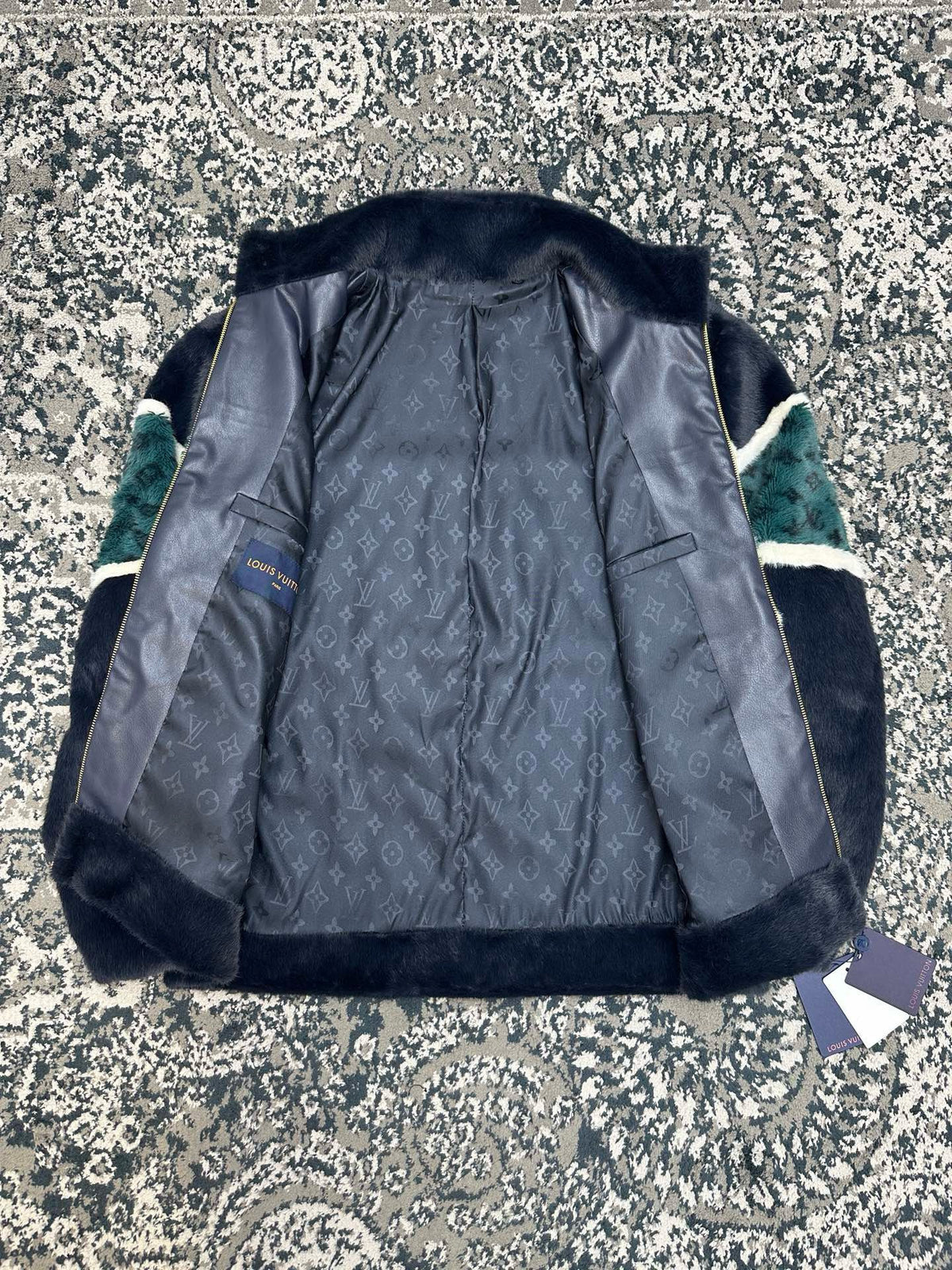 Falection FW26 Faux Fur Track Top